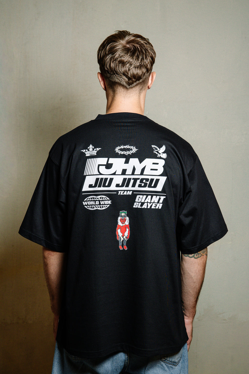 JHYB Giant Slayer Tee - Black