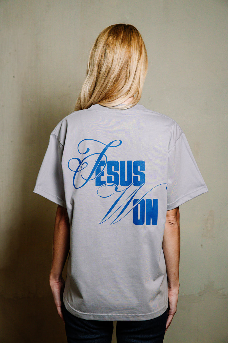 JHYB Jesus Won Tee - Grey