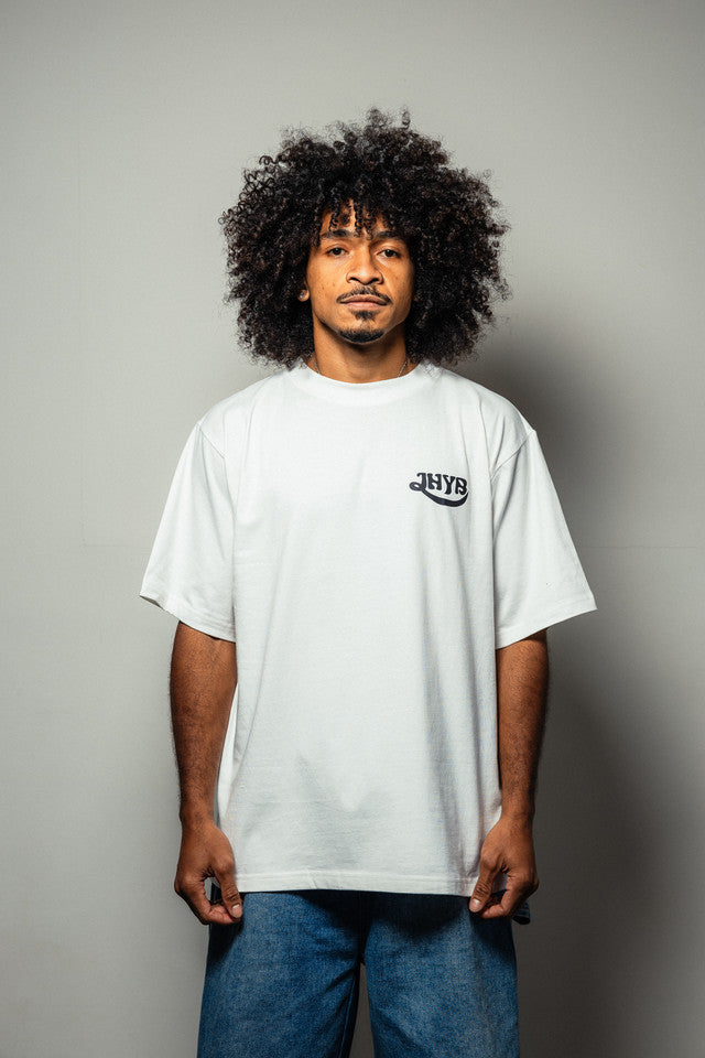 JHYB Boxing Tee - White