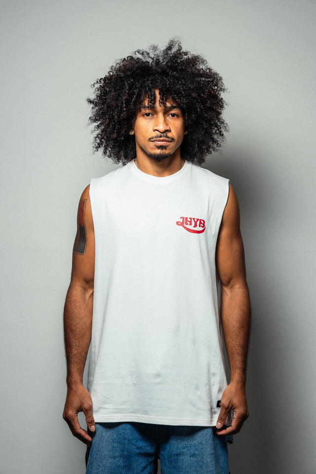 JHYB Muscle Tee Boxing - White
