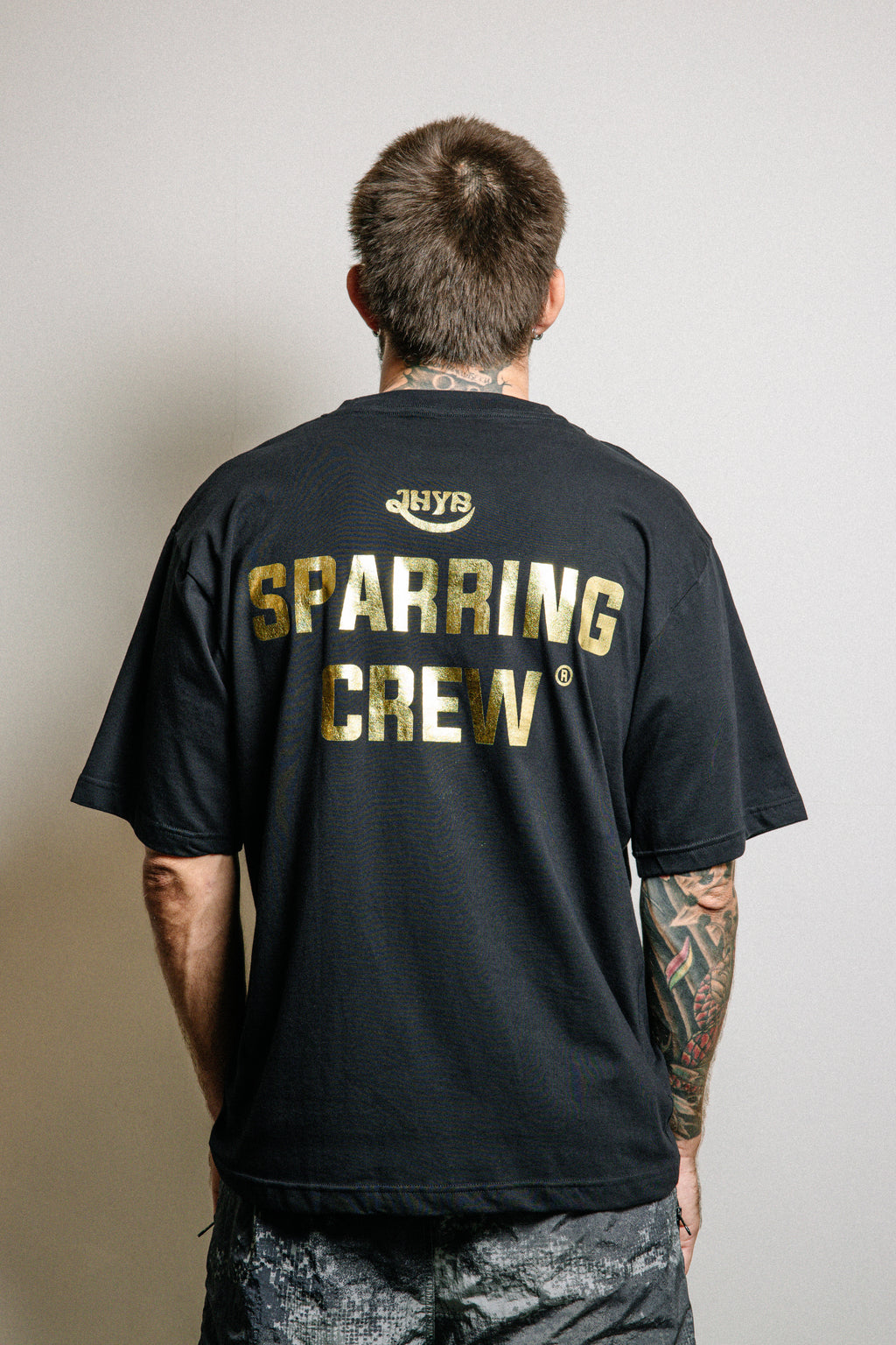 JHYB Sparring Crew Tee - Gold
