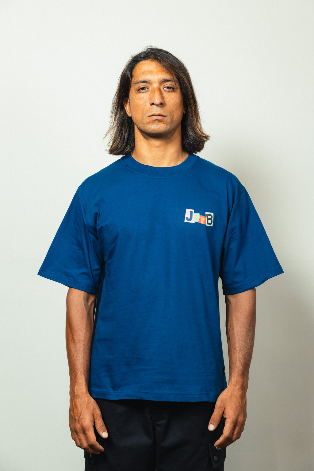 JHYB Alpha & Omega Tee - Blue