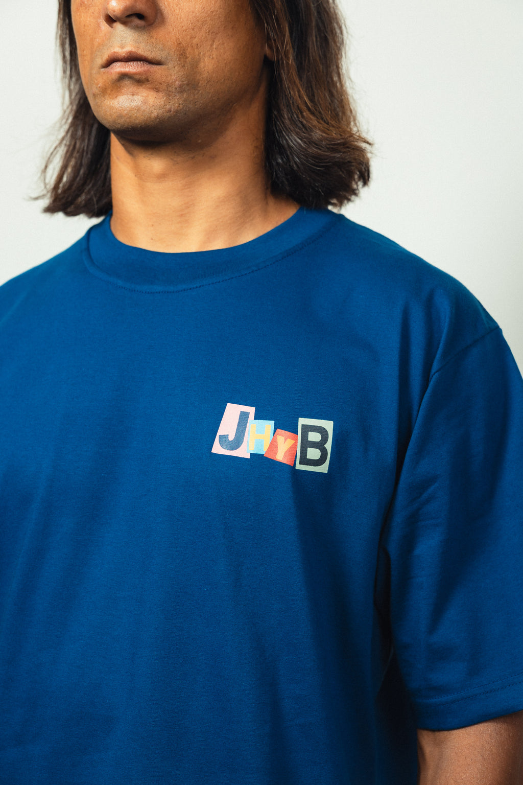 JHYB Alpha & Omega Tee - Blue