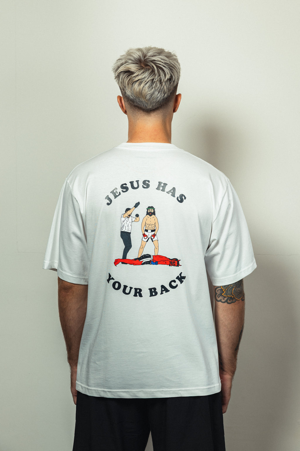 JHYB MMA Tee - White