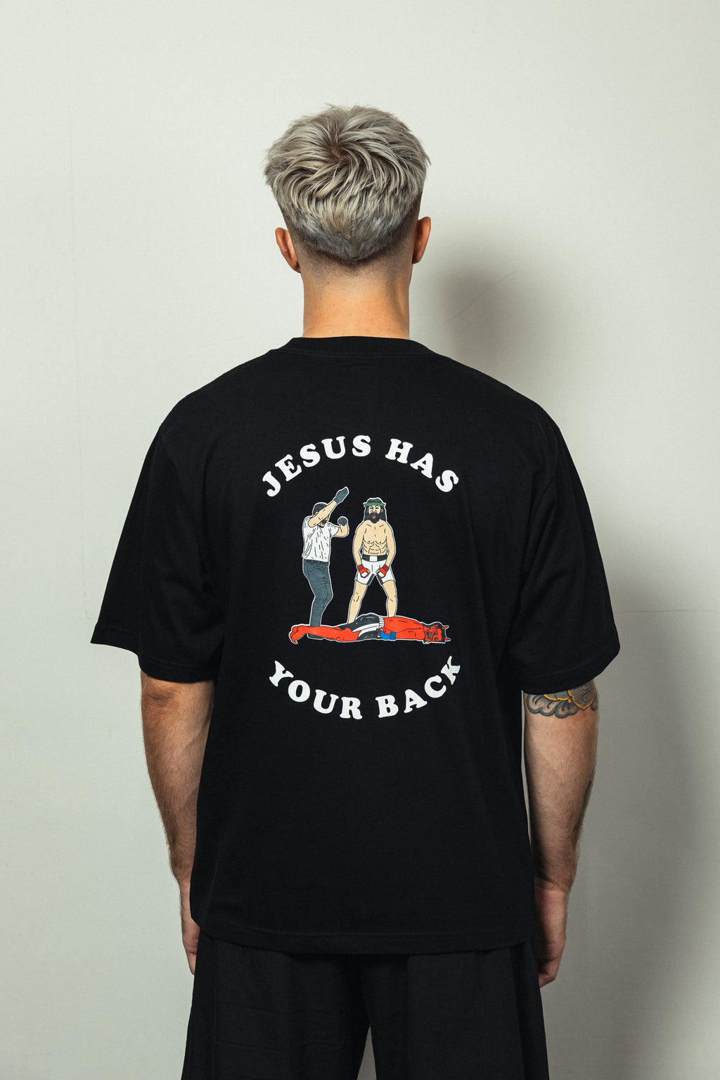 JHYB MMA Tee - Black