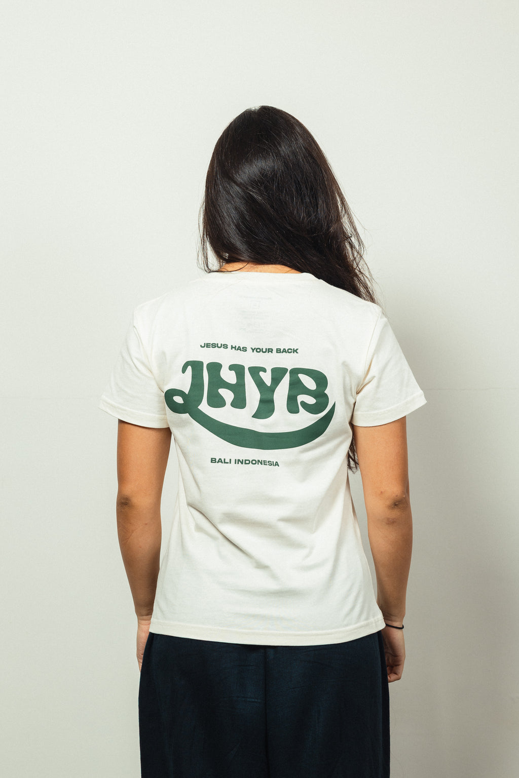JHYB Ivory Essentials Tee - Woman Cut