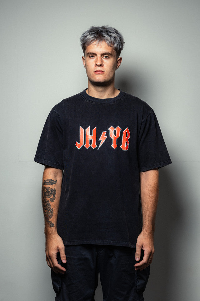 JHYB Lightning Tee - Black