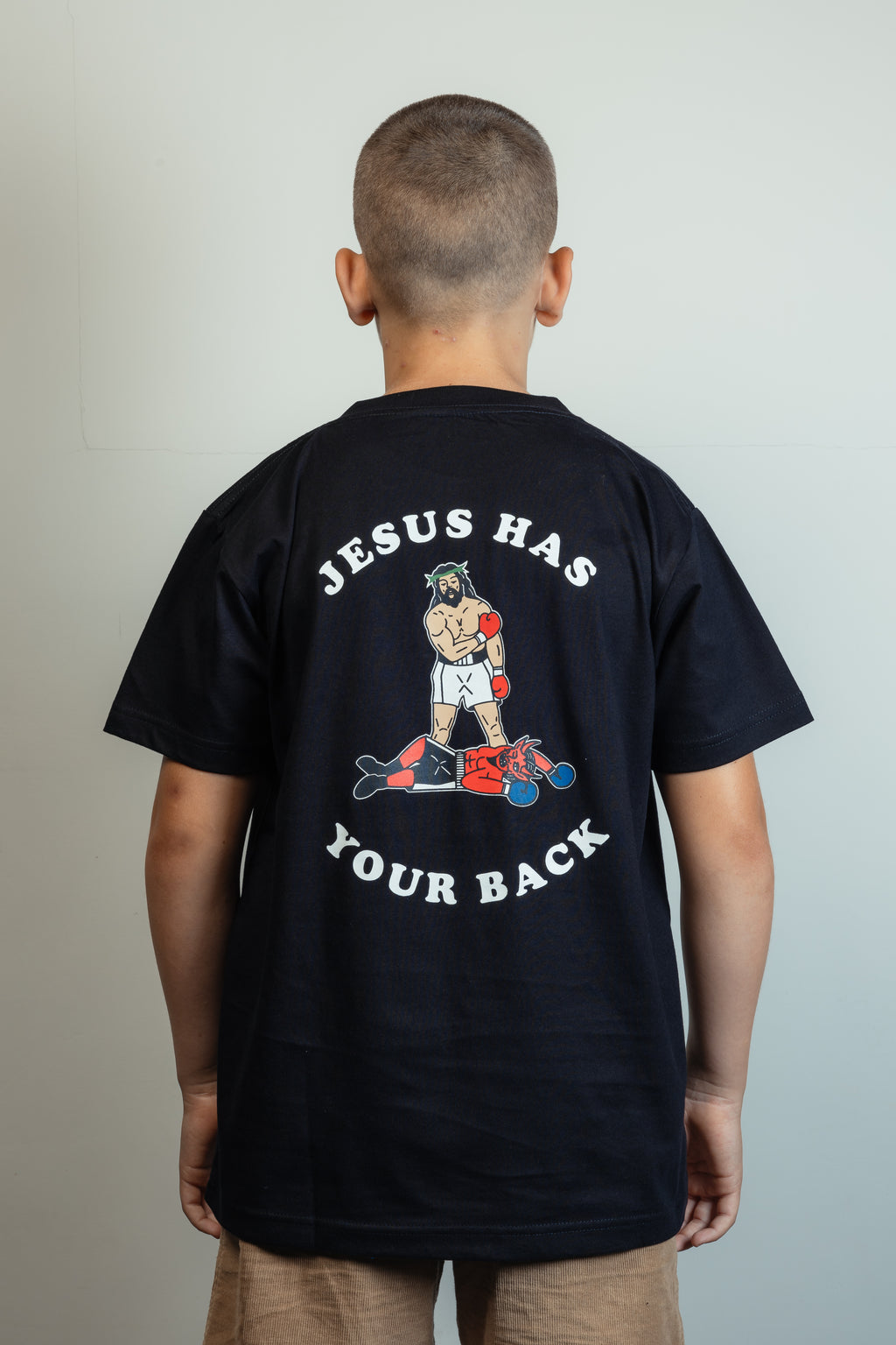 JHYB Kids Boxing Tee - Black