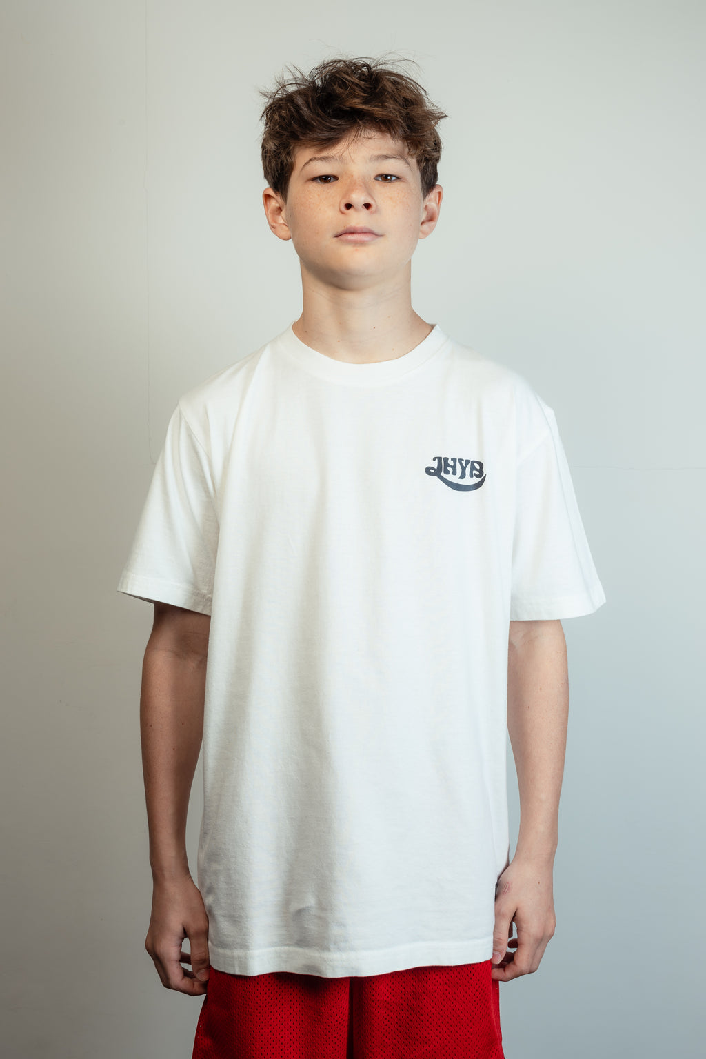 JHYB Kids Jiujitsu Tee - White