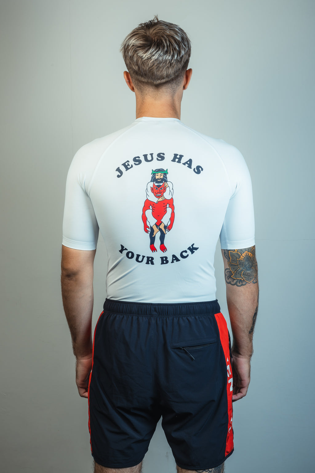 Adult Short Sleeves Rashguard - Men